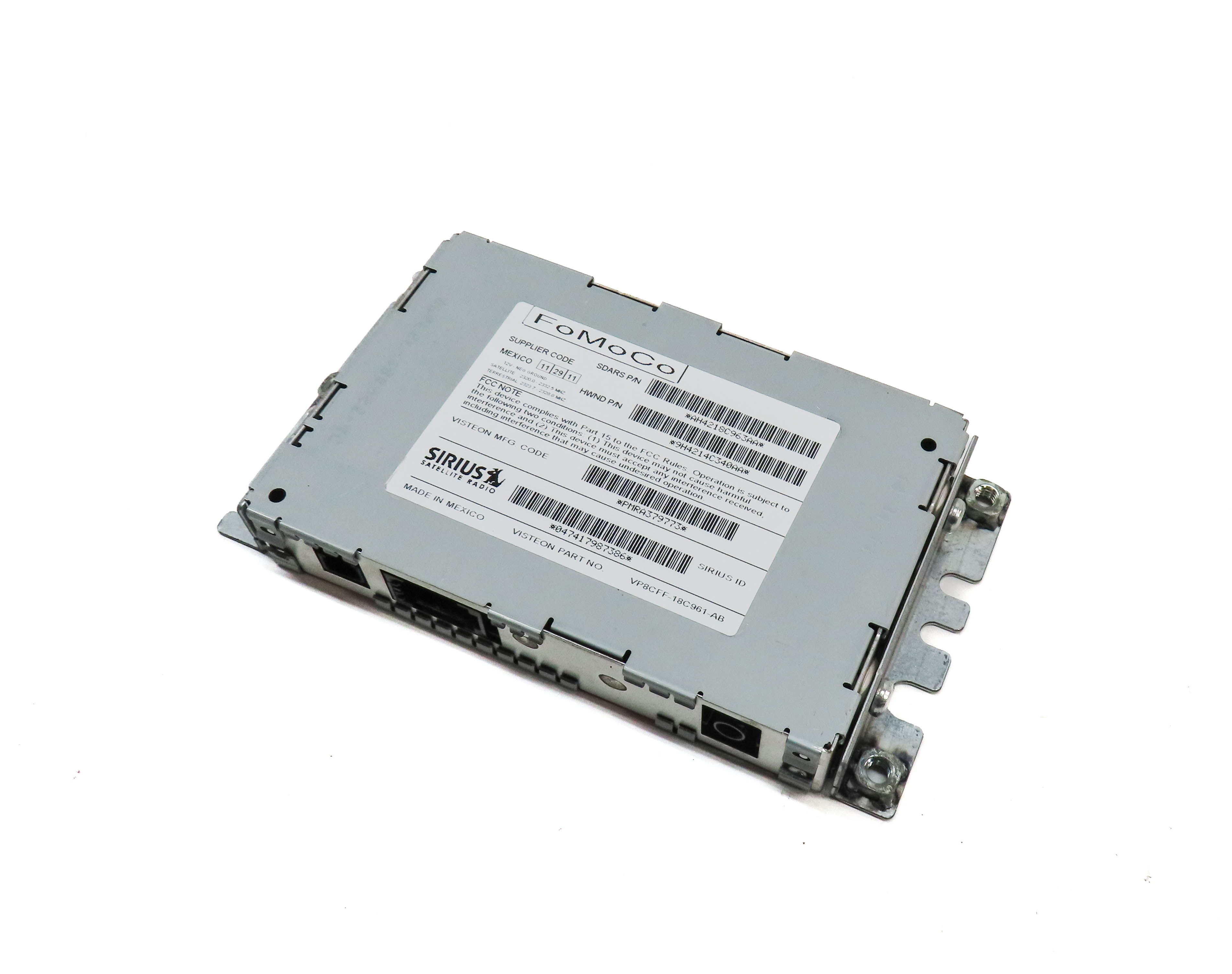 2007-2012 LR3 RANGE ROVER SPORT (L320) SIRIUS SATELLITE RADIO RECEIVER MODULE — exact item pictured